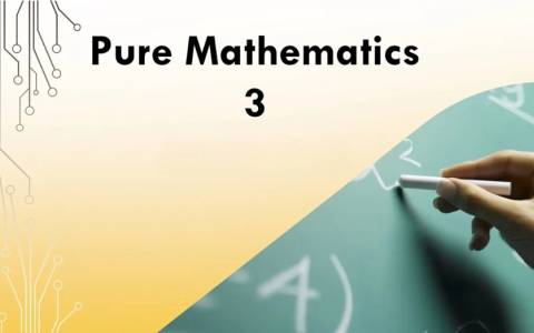 Edexcel Pure 3 WMA13 Full Online Sessions
